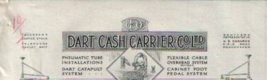 Letterhead of Dart Cash Carrier Co. Ltd.